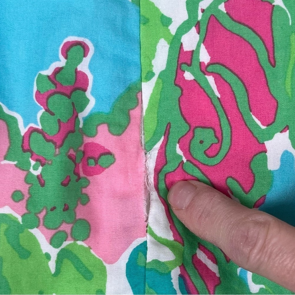 Lilly Pulitzer Vanna Big Flirt Tropical Skirt Size 0 - Picture 7 of 9